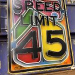 “Hand‑painted hot‑rod pinstriping by Sandi P in Granby Missouri.”